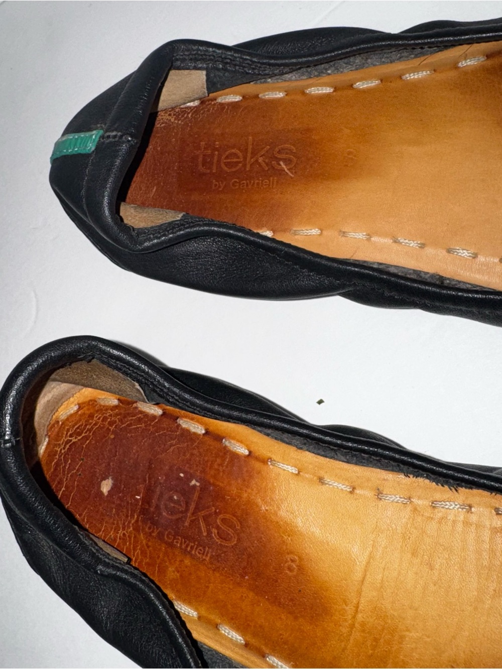 Tieks Matte Black ballet flats - Picture 3 of 6